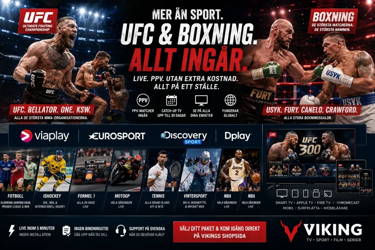 UFC & Boxning Allt ingar