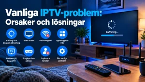Vanliga IPTV-problem Orsaker och lösningar